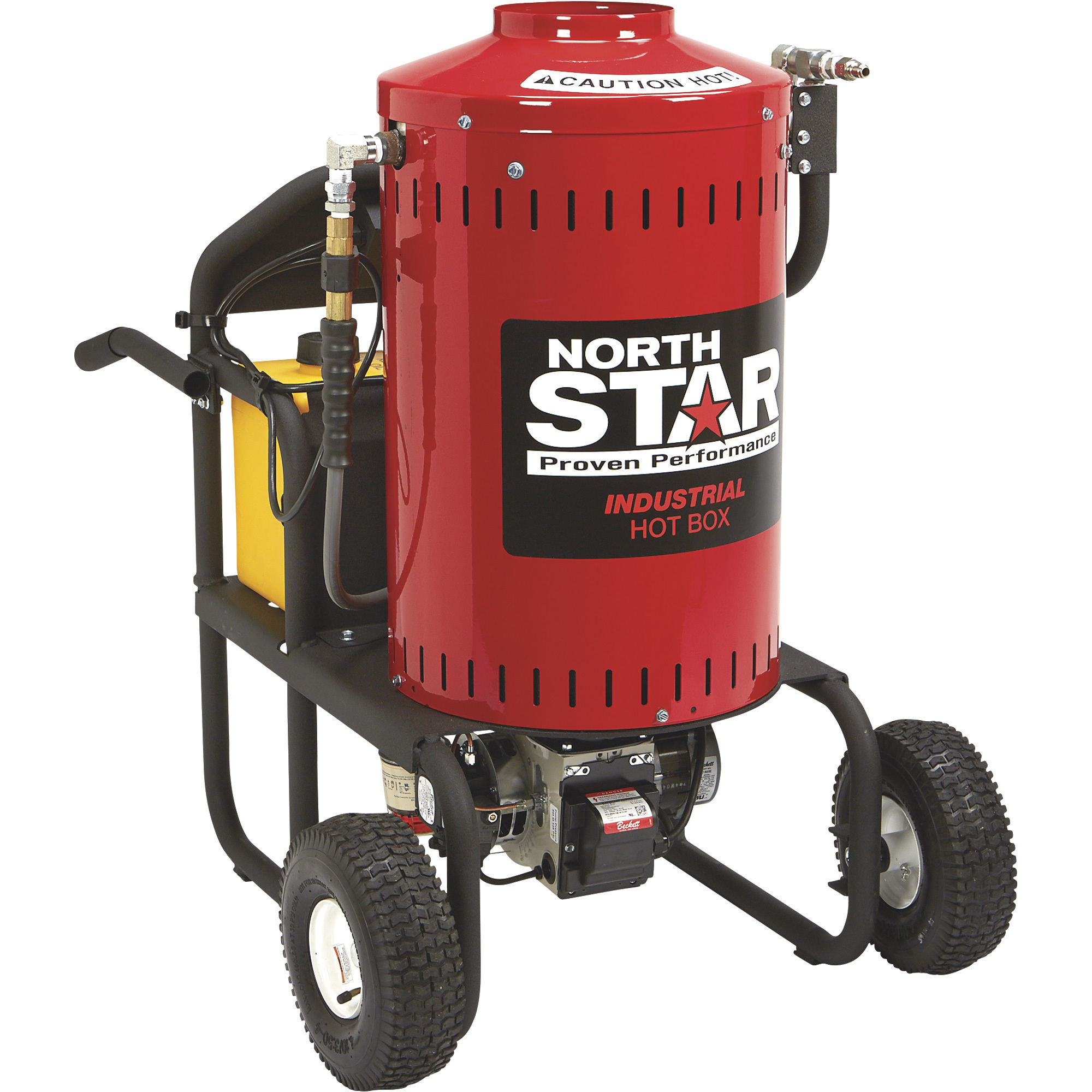NorthStar Portable Electric Wet Steam and Hot Water Pressure Washer Add-On Unit, 4000 PSI, 4 GPM, 115 Volts